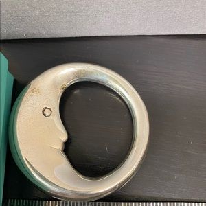 Vintage Tiffany and co baby moon rattle